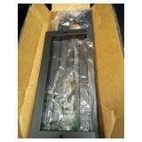 Towel Racks for Bathroom Rolled Towels,Small Vertical Towel Storage Rack for Bathroom,Premium Aluminum Matte Black Bath Towel Holder Wall Mounted,Easy to Install - Retail: $27