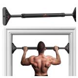 Power Press  doorway Pull Up Bar: Strength Training Chin up Bar No Screws - Adjustable 29.5