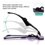 Dog Rocking Chair, Height Adjustable Portable Elevated Dog Bed, Washable Hammock Bed, Cooling Raised Dog Cot for Small Dogs, Puppy, Cats, Pets Under 33lbs/15kg (Black - Retail: $68