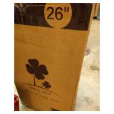 UNIWALKER Vintage Luggage Set of 3, Retro Spinner Trunk with Combo Lock for Women, Cute Designer Travel Suitcase Set with Train Case (26\"+20\"+12\", grid) - Retail: $400