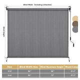 LIFERUN Outdoor Roller Sun Shade 8