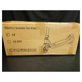 LINGTENG Electric Scooter for Kids Age of 6-9, Kick-Start Boost Scooter with Adjustable Speed and Height, Flash Wheel & Deck Lights - Retail: $89