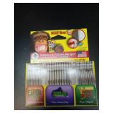 Monkey Hook Value & Variety Pack Galvanized Silver Monkey Picture Hanging Set 40 lb 30 pk - Retail: $31