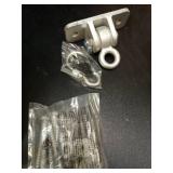 Jungle Gym Kingdom Swing Set Hangers - 4 Heavy Duty Brackets with Locking Snap Hooks for Porch, Patio, Playground - Indoor/Outdoor Hardware & Accessories - Retail: $40