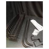 Delamu Over the Door Pantry Organizer, 6-Tier Metal Pantry Door Organization and Storage, Hanging Kitchen Basket Spice Rack Seasoning Shelves, Cabinet Door Organizer for Easy Install,D5xW18xH50inch - 