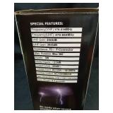 PBD Digital Outdoor TV Antenna, 150 Miles Range, 360Â° Rotating Directional Motor with Remote Control, Dual TV Support, Mounting Pole, 40FT RG6 Cable, UHF/VHF Reception - Retail: $60