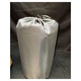 Yuzonc Double Camping Sleeping Pad, Inflatable Camping Pad Foot Press Ultralight 2 Person Camping Mat with Pillow for Camping Hiking Traveling Backpacking Tent-Gray - Retail: $0