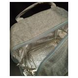 DAS TRUST 3 Pack Bento Box Glass Meal Prep Containers with 3 Compartments - Oven Safe Lunch Box - Retail: $37