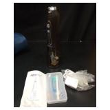 H2ofloss Water Dental Flosser Teeth Pick -Portable Oral Irrigator with 5 Modes, Rechargeable IPX7 Waterproof Orthodontic Teeth Cleaner Pick Cordless for Home Travel-300ml Water Tank - Retail: $30