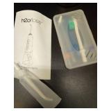 H2ofloss Water Dental Flosser Teeth Pick -Portable Oral Irrigator with 5 Modes, Rechargeable IPX7 Waterproof Orthodontic Teeth Cleaner Pick Cordless for Home Travel-300ml Water Tank - Retail: $30