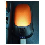 Hand Warmers Rechargeable, MKG 2 Pack Electric Handwarmers with 24Hrs Long Lasting and 3 Levels Quick Heating, Portable Pocket Hand Heater, Women Men Winter Gift for Hunting, Golf, Camping (Orange) - 