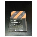 Hand Warmers Rechargeable, MKG 2 Pack Electric Handwarmers with 24Hrs Long Lasting and 3 Levels Quick Heating, Portable Pocket Hand Heater, Women Men Winter Gift for Hunting, Golf, Camping (Orange) - 