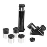 CelticBird 0.965Inch Telescope Accessory Kit for 0.965 Telescope - Comes with Four Eyepiecesï¼ 4mm/6mm/12.5mm/ 20mm ï¼, one Diagonal, a 3X Barlow Lens - Retail: $39