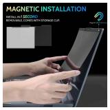 3 Peslv  Laptop Privacy Screen 14 inch for 16:9 Computer Monitor, 14\" Removable Anti Glare Protector Blue Light Filter Shield Compatible with Lenovo Hp Dell Acer Asus Thinkpad Envy Xps - Retail: $60