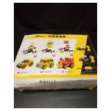 Toy Trucks | Take Apart Toys with Electric Drill | Converts to Remote Control Car | 3 in 1 School Bus, Taxi, Train Take Apart Toys Children | STEM - Retail: $35