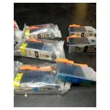 5 Pack Replacement Ink Cartridges Compatible with PIXMA IP4200 IP4300 and IP4500 Printers PGI 5BK CLI 8BK Black Cyan Magenta Yellow for Professional Document Output (5 Colors(PGIâ5BK CLIâ8BK