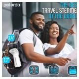 Portable Travel Garment Steamer for Clothes, Metal Steam Head, 25s Heat Up, Pump System, Mini Size, Handheld Steamer for Any Fabrics, No Water Spitting, 120V - Retail: $25