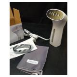 Portable Travel Garment Steamer for Clothes, Metal Steam Head, 25s Heat Up, Pump System, Mini Size, Handheld Steamer for Any Fabrics, No Water Spitting, 120V - Retail: $25