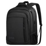 Monsdle Extra Large 50L Travel Laptop, Anti Theft Backpacks with USB Charging Port, Travel Backpacks Business Work Bag 17.3 Inch College Computer Bag for Men Women - Retail: $42