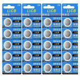 LiCB 20 Pack CR 1632 Batteries, Long-Lasting & High Capacity CR1632 Lithium Battery,3 Volt CR1632 Coin & Button Cell for Car Remote & Key Fob - Retail: $12