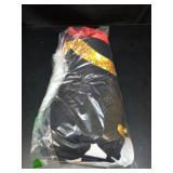 Sumind Red Black Happy Birthday Backdrop Fabric Red Rose Party Decor Black Gold High Heels Champagne Glass Photography Background Women Birthday Decorations for Party Supplies, 72.8 x 43.3 Inch - Reta