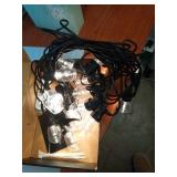 Outdoor String Lights 50FT, Outdoor Lights for Patio with 20 Dimmable RGBW LED Bulbs, IP66 Waterproof Shatterproof, with APP Control & Remote, 24V Adapter Color Change,for Backyard Decor - Retail: $41