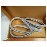 Refrigerator gasket seal 23\" wide x 34\" tall grey - Retail: $0