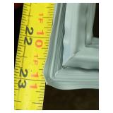 Refrigerator gasket seal 23\" wide x 34\" tall grey - Retail: $0