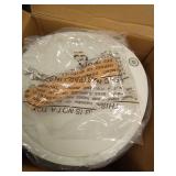 Keenray Towel Warmer, Large, Auto Shut Off, Fits Up to Two 40\"X70\" Oversized Towels; white with light grey lid and wood accents - Retail: $107