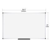 Dry Erase Board/Magnetic Whiteboard, 96 x 48 Inches, Large Wall Mounted Board for School Office and Home 8