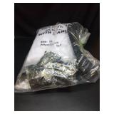 TOWOND Projector Screen with Stand, 100 inch Outdoor Projector Screen Portable Indoor Projection Screen 16:9 4K Rear Front Movie Screen with Carry Bag for Home Backyard Theater - Retail: $70