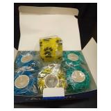 AUPCON Vet Wrap Cohesive Bandages Bulk Self Adhesive Bandage Wrap Self Adherent Wrap Non-Woven for Dogs Pet Animals & Ankle Sprains & Swelling 2 Inch x 5 Yards (2 Inch Claw) - Retail: $12