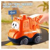 Big Cartoon Truck Car Toys for 1 Year Old Boy with Playmat/Storage Bag|Baby and Toddler Toys 12-18 Months & Age 1-2|1st Birthday for Baby Toys 1 Year Old - Retail: $17