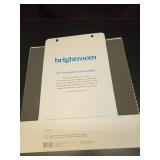 13\" x 13\" Fabric Bin Black Textured Stripes - Brightroomâ¢ - Retail: $11