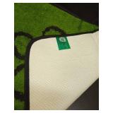 Qeils Reusable Dog Pee Pads, 2 Pack Super Absorbent & Leakproof Washable Puppy Pads with Soft Green Top Layer, for Potty Training, Crates, Couch, Car Seats & Pet Beds, 18\"x24\" - Retail: $15