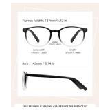 JOLISU 5 Pack Reading Glasses For Women, Blue Light Blocking Computer Reader Spring Hinge Eyeglasses (2.00) - Retail: $16