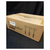 zhllmq Modern Kitchen Island Pendant Light Dimmable LED Chrome Finish Mini Crystal Pendant Lighting Bedroom Bedside Table Small Pendant Lightsï¼3-Packï¼ - Retail: $120