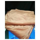 MIULEE Dusty Rose Pink Velvet Curtains Thermal Insulated Blackout Curtain Drapes for Bedroom Living Room Darkening 96 Inches Long Curtains Panels Rod Pocket Set of 2 - Retail: $39