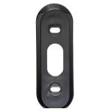 AirTech Home Automation Vertical Wedge and Base Bracket Replacement for Google Nest Hello Video Doorbell with10-Degree Downward View Compatible with Wired (Black) - Retail: $0