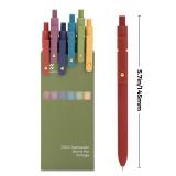 Ddaowanx Gel Pens, 6 Pcs 0.5mm Quick Dry Black Ink Pens Fine Point Smooth Writing Pens, Office Desk Accessories for Women(6 Pcs Vintage-Black Ink) - Retail: $13