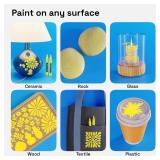 ARTISTRO 2 Yellow Acrylic Paint Markers - 3mm Medium-Tip Paint Pens - Perfect for Crafting, Art Projects, & More - Retail: $14