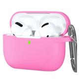Night-Glow AirPods Pro Case Cover, Hamile Silicone Cases with Keychain Accessories for Apple Airpod Pro 1st/2nd Case 2019 2022, Women Men - Retail: $11