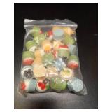 DanLingJewelry 30pcs 6 Styles Imitation 3D Cupcake & Fruit Cake Dessert Flatback Food Charms for Jewelry & Key Chain Making - Retail: $11