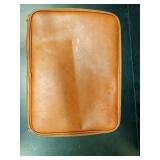 Lilihuimaoyi Zippered Notebook Pocket Diary Memo Book Meeting Folder Journal 6Ring Binder Notebook for Business Trips Travel Teachers, Brown - Retail: $23