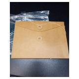 Funny live 10 Pcs A5 Kraft String Envelope File Folders Organizer for Projects | Contracts | Bills | Meeting Documents Pockets Office Supplies (Horizontal Version A5) - Retail: $25