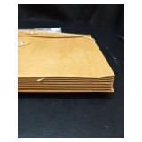Funny live 10 Pcs A5 Kraft String Envelope File Folders Organizer for Projects | Contracts | Bills | Meeting Documents Pockets Office Supplies (Horizontal Version A5) - Retail: $25