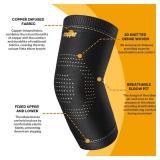 Copper Elbow Sleeve,Elbow Compression Sleeve, Elbow Brace For Tendonitis and Tennis Elbow,Golfers, Arthritis, Bursitis. Elbow Pain Relief,Weightlifting, Fit for Men & Women - Retail: $20