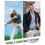 BELTROAD 2 Pack Ratchet Belt Strap for Men Leather Belts Without Buckle Replacement Leather Belt Strap Only 35mm for 40mm Buckle - Retail: $16