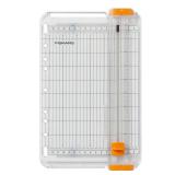 Fiskars SureCut 9  Paper Trimmer Transparent/Orange (177560-1001) - Retail: $35