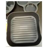 Gourmia 8.86\" x 8.86\" Accessory Pack Silicone Roasting Rack - Retail: $20